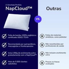 NapCloud™ A almofada perfeita