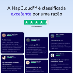 NapCloud™ A almofada perfeita